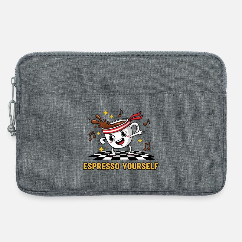 Dancepresso - Laptoptasche 13" - Grau meliert