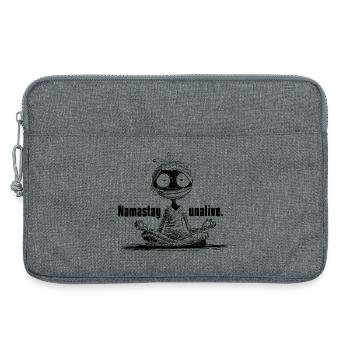 Mummy Humor Design | Funny Halloween Design - Laptoptasche 13" - Grau meliert - Vorne