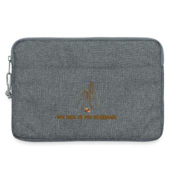 MY DOG IS MY SOULMATE - Laptoptasche 13" - Grau meliert - Vorne