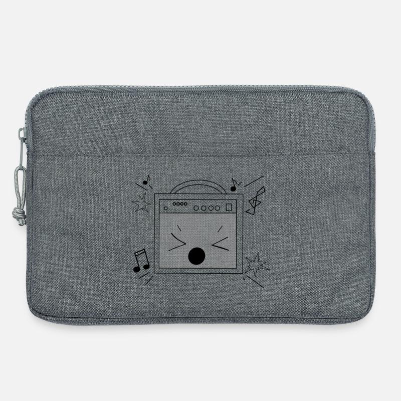 Noisy Speaker - Laptoptasche 13" - Grau meliert