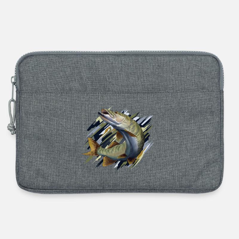 Hecht - Laptoptasche 13" - Grau meliert