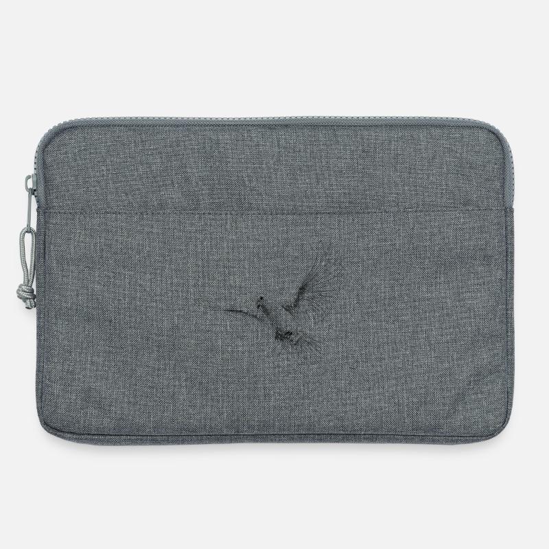 Taube - Laptoptasche 13" - Grau meliert