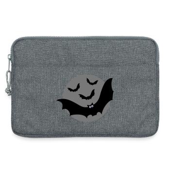 Les chauves-souris - Sacoche pour ordinateur portable 13 pouces - gris chiné - Devant