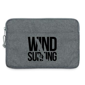 windsurfing - Laptop bag 13" - heather grey - Front