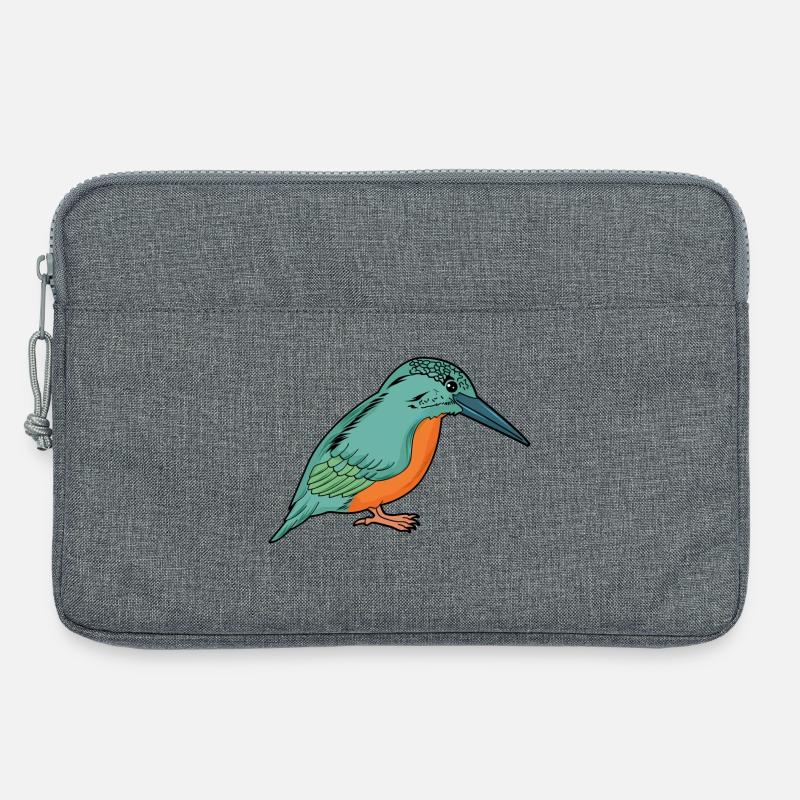 Eisvogel - Laptoptasche 13" - Grau meliert