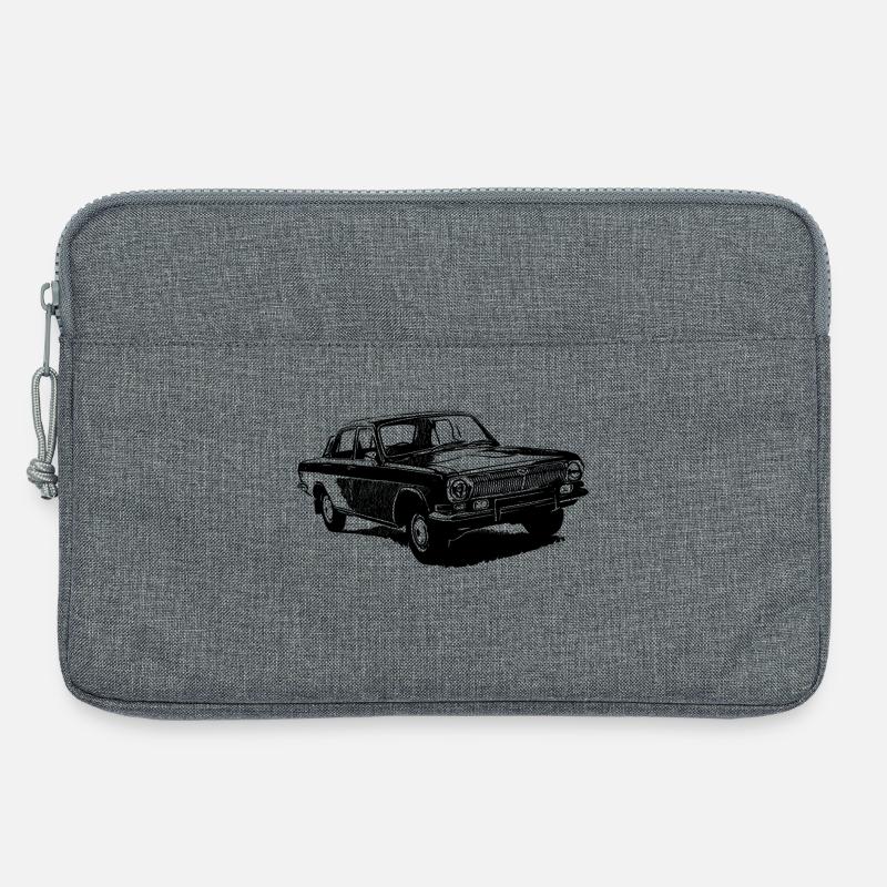 Wolga GAZ 24 - Laptoptasche 13" - Grau meliert