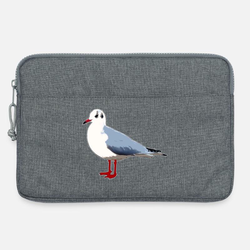 Möwe - Laptoptasche 13" - Grau meliert