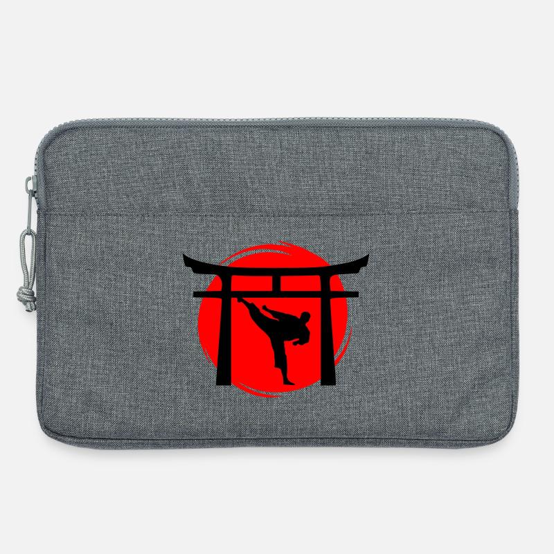 Yokogeri Torii - Laptoptasche 13" - Grau meliert