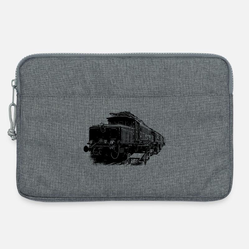 E94 Lok Zug Das Krokodil - Laptoptasche 13" - Grau meliert