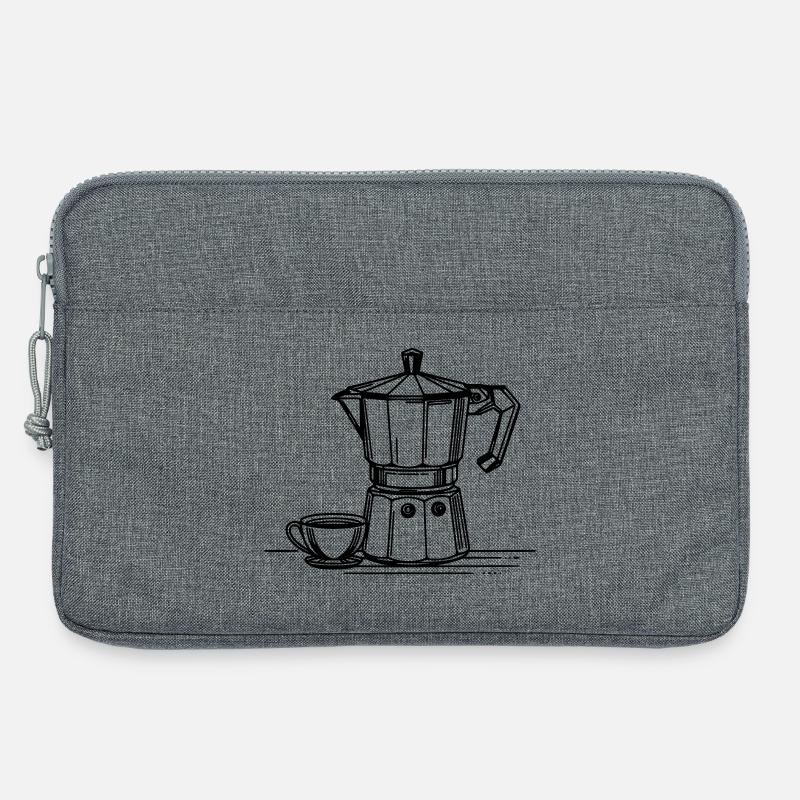Bialetti - Laptoptasche 13" - Grau meliert