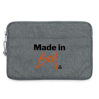 Hergestellt in BZH - Laptoptasche 13" - Grau meliert - Vorne