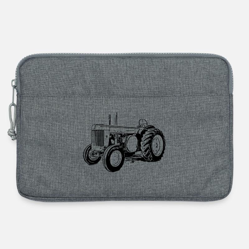 Model R Traktor - Laptoptasche 13" - Grau meliert