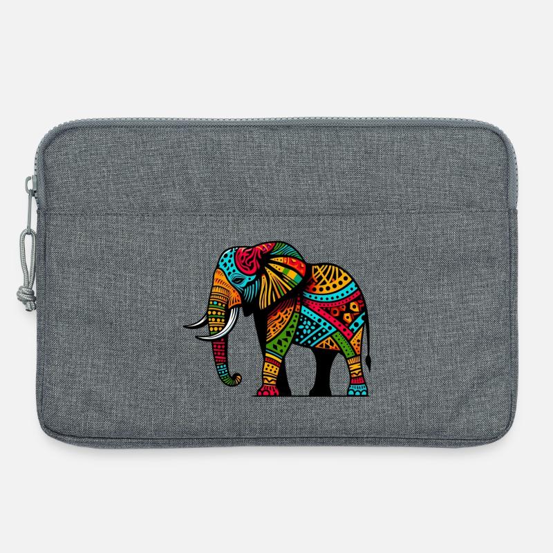 Elefant - Laptoptasche 13" - Grau meliert