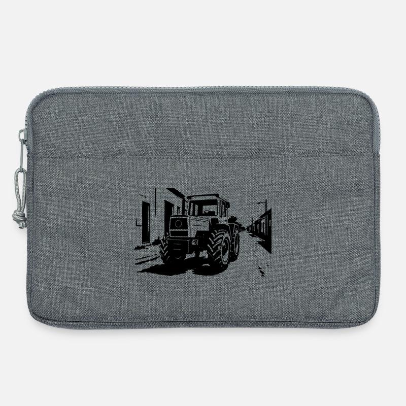 Trac-Power Klassiker - Laptoptasche 13" - Grau meliert