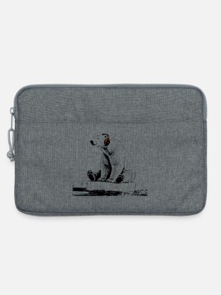 Arctic Beats - Laptoptasche 13" - Grau meliert