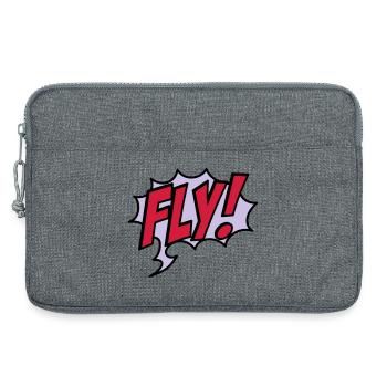 2541614 15932863 fly - Laptoptasche 13" - Grau meliert - Vorne