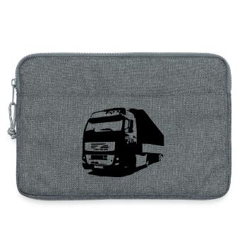 lorry - Laptop bag 13" - heather grey - Front
