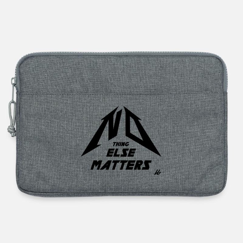 NO THING ELSE MATTERS - Laptop bag 13" - heather grey