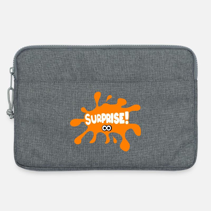 Überraschen! - Laptoptasche 13" - Grau meliert