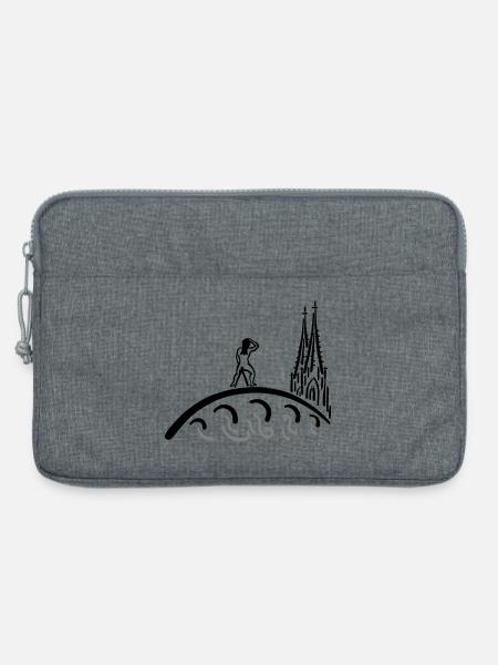 Regensburg Bruckmadl Kids - Laptoptasche 13" - Grau meliert