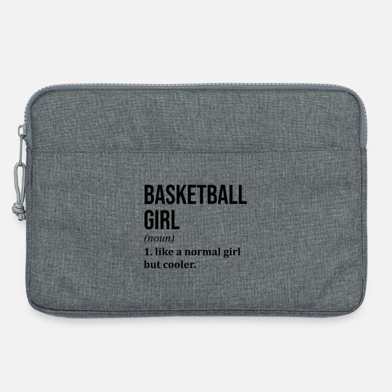 Basketball - Laptoptasche 13" - Grau meliert