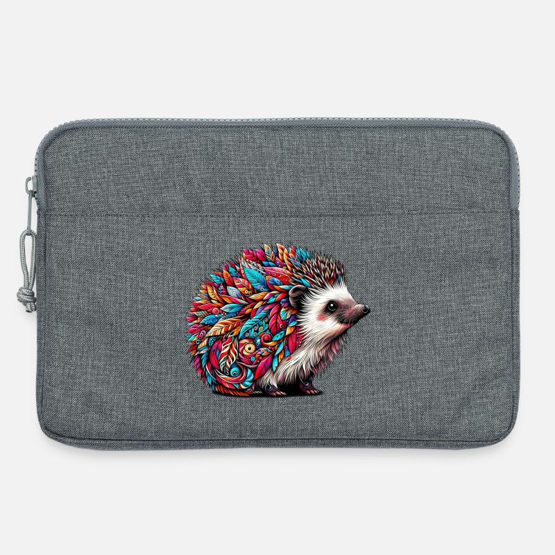 Igel - Laptoptasche 13" - Grau meliert