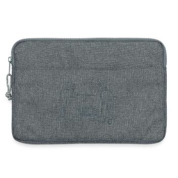 Mann und Frau offline - Laptoptasche 13" - Grau meliert - Vorne