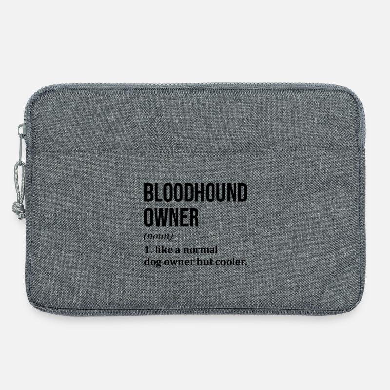 Schweißhund - Laptoptasche 13" - Grau meliert