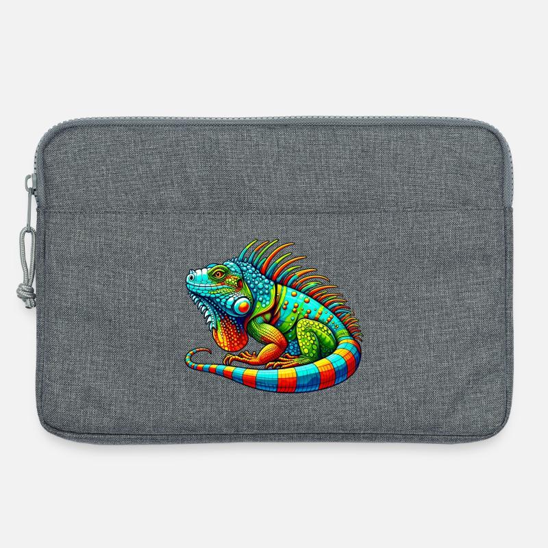 Leguan - Laptoptasche 13" - Grau meliert