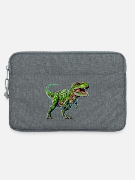 Dinosaurier - Laptoptasche 13" - Grau meliert