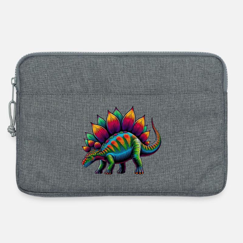 Dinosaurier - Laptoptasche 13" - Grau meliert