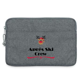 Après Ski - Laptop bag 13" - heather grey - Front