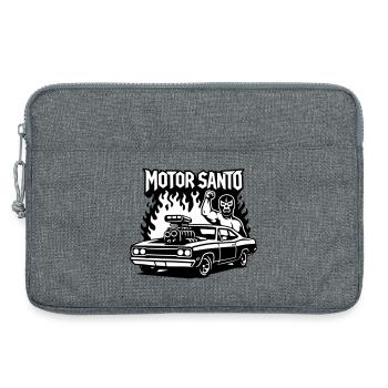 Motor Santo Feuerhotrod - Laptoptasche 13" - Grau meliert - Vorne