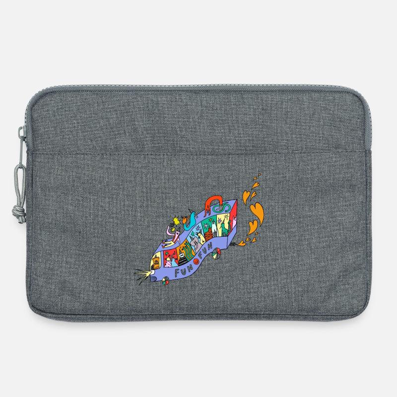 FUN_FUN_EXPRESS - Laptoptasche 13" - Grau meliert