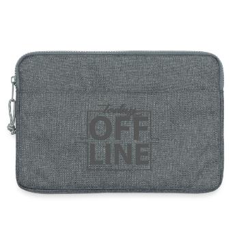 Déclaration de conception hors ligne d’aujourd’hui indiquant le minimum - Sacoche pour ordinateur portable 13 pouces - gris chiné - Devant