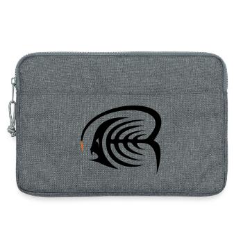 Anglerfisch - Laptoptasche 13" - Grau meliert - Vorne