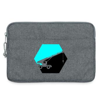 bagger - Laptoptasche 13" - Grau meliert - Vorne
