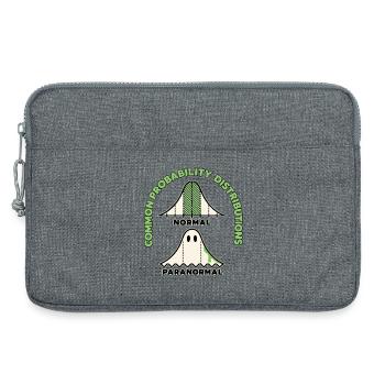 Normal oder paranormal - Laptoptasche 13" - Grau meliert - Vorne