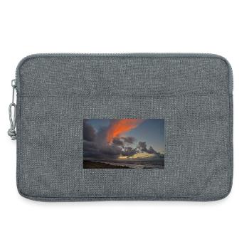 abends-am-strand - Laptoptasche 13" - Grau meliert - Vorne