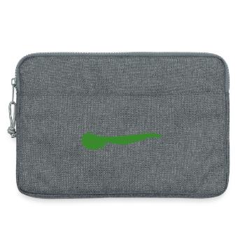 Ameland Island - Laptop bag 13" - heather grey - Front