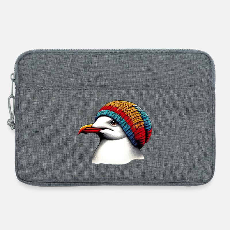 Möwe - Laptoptasche 13" - Grau meliert