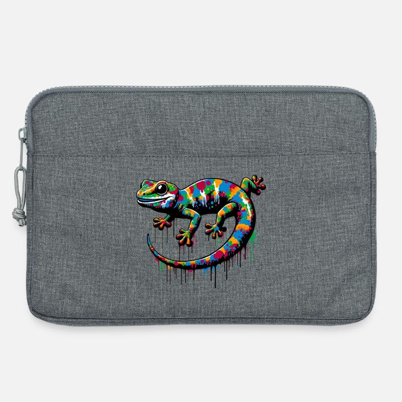 Gecko - Laptoptasche 13" - Grau meliert