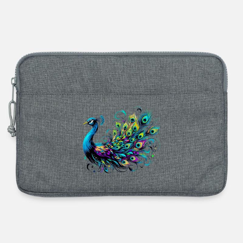 Pfau - Laptoptasche 13" - Grau meliert