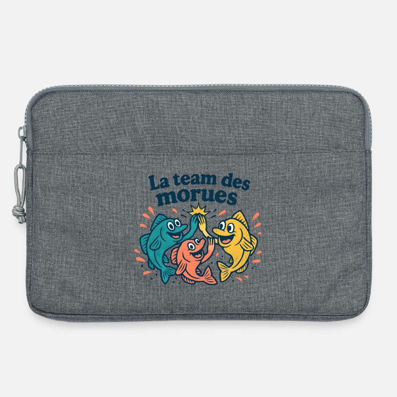 Coloured Cod Team - Laptop bag 13" - heather grey
