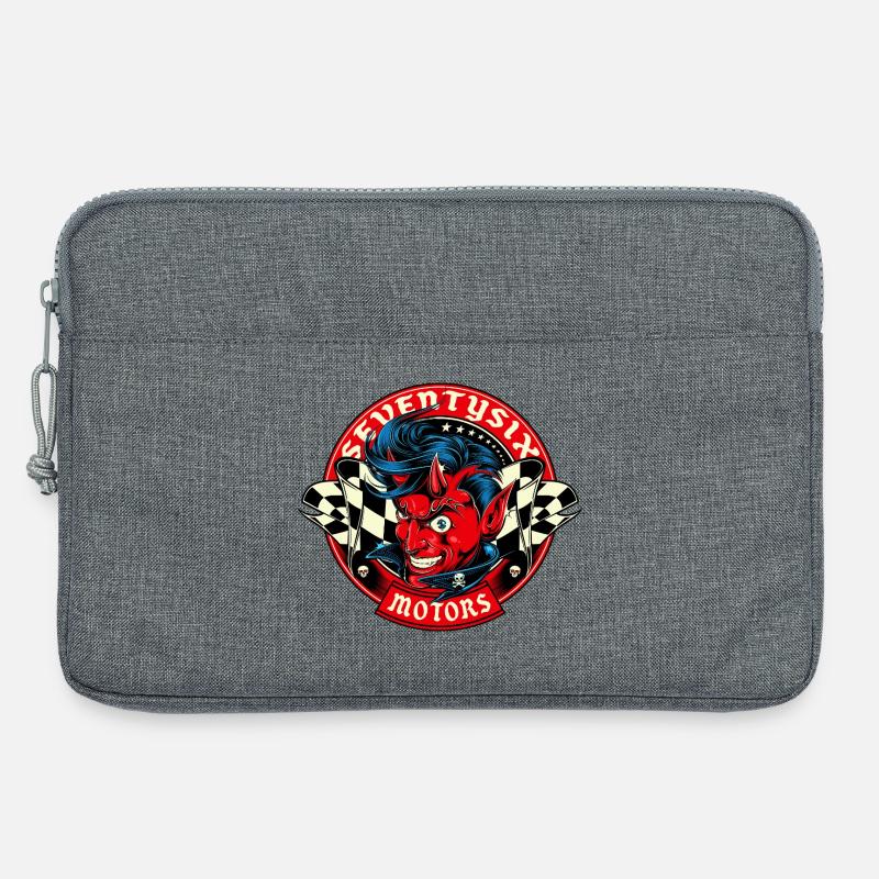 Lucky Devil - Laptoptasche 13" - Grau meliert