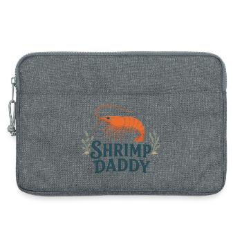 Shrimp Daddy Zwerggarnele - Laptoptasche 13" - Grau meliert - Vorne