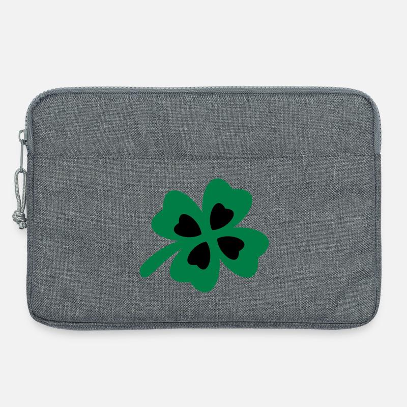 kleeblatt - Laptoptasche 13" - Grau meliert