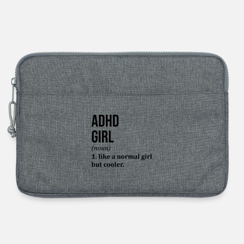 ADHD - Laptop bag 13" - heather grey