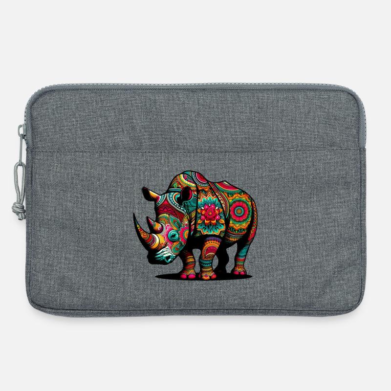 Nashorn - Laptoptasche 13" - Grau meliert