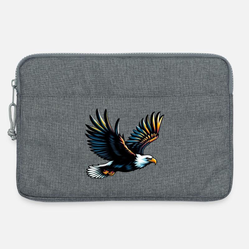Adler - Laptoptasche 13" - Grau meliert